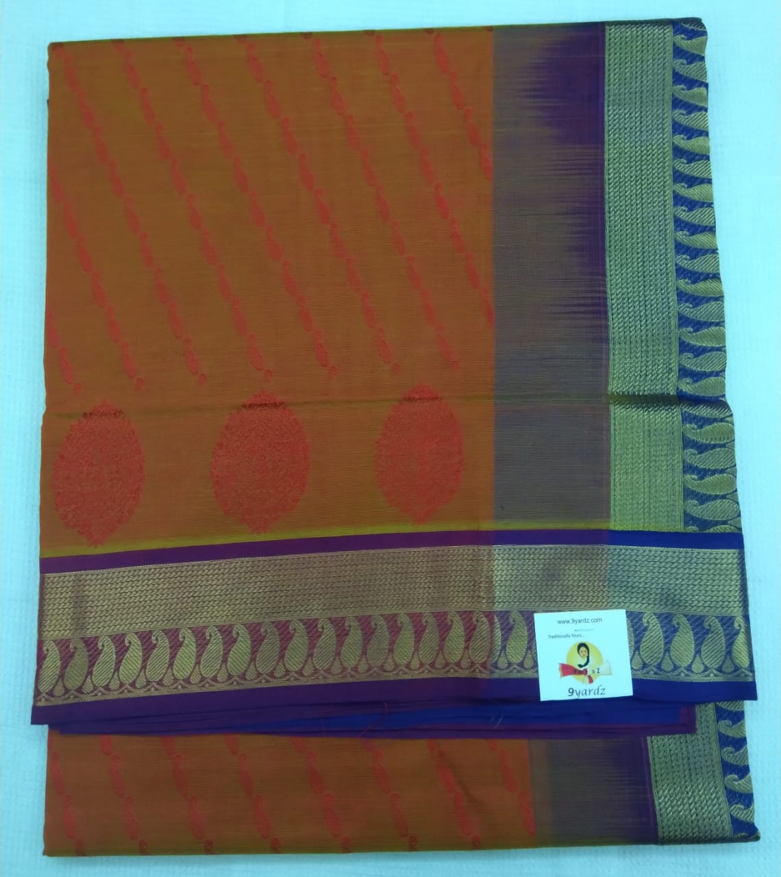 Rich Pallu Silk Cotton 6yardz