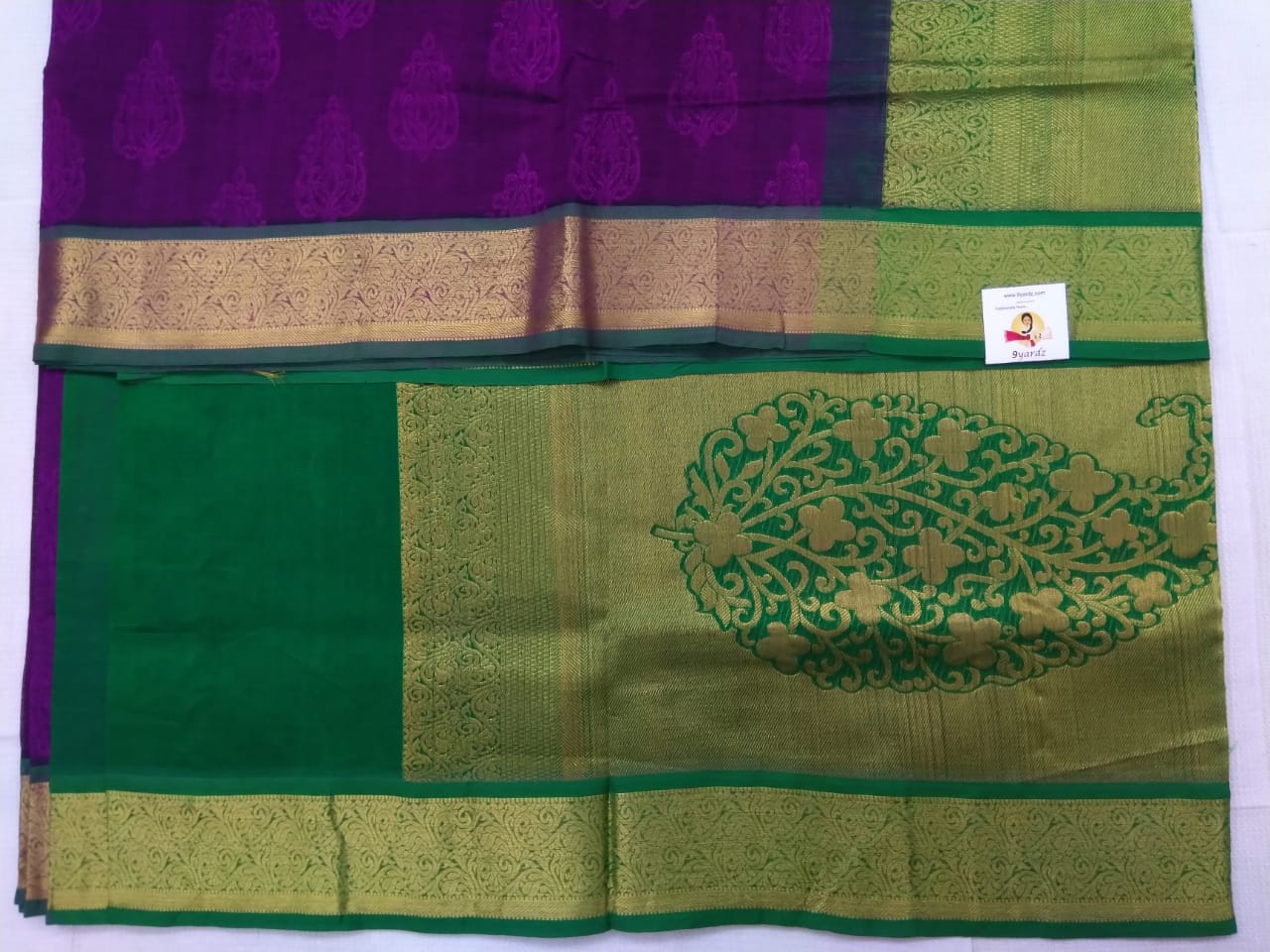 Rich Pallu Silk Cotton 6yardz