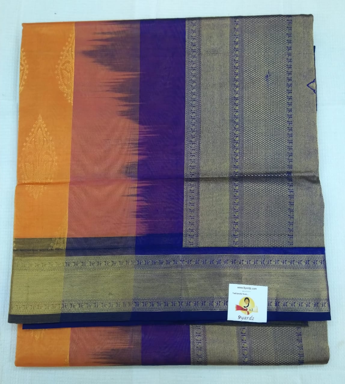 Rich Pallu Silk Cotton 6yardz