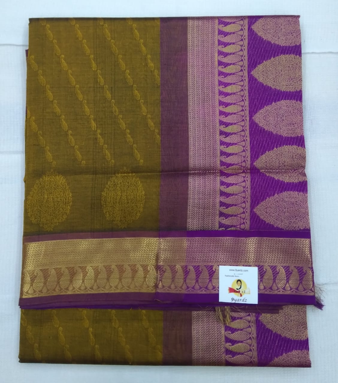 Rich Pallu Silk Cotton 6yardz