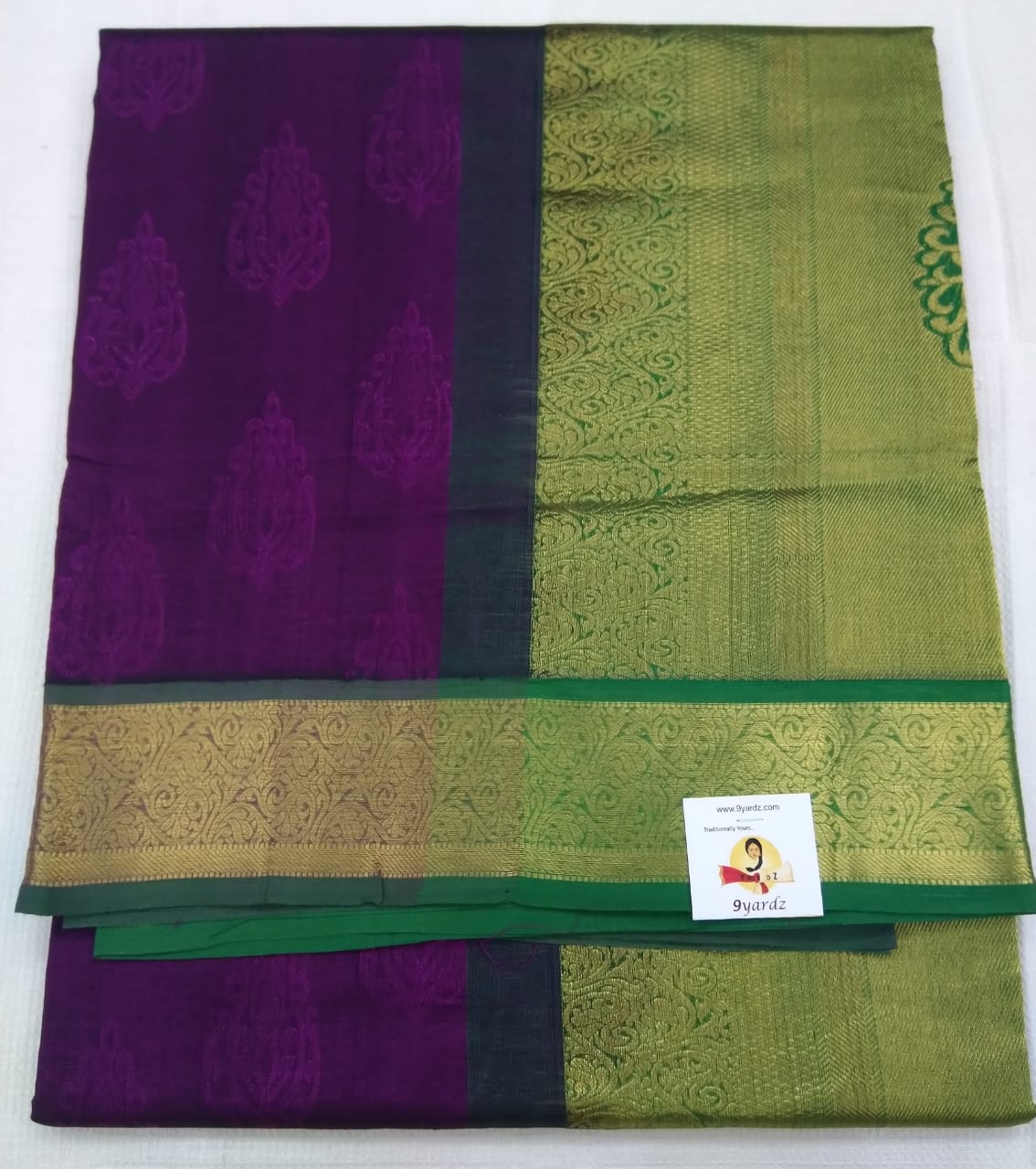 Rich Pallu Silk Cotton 6yardz