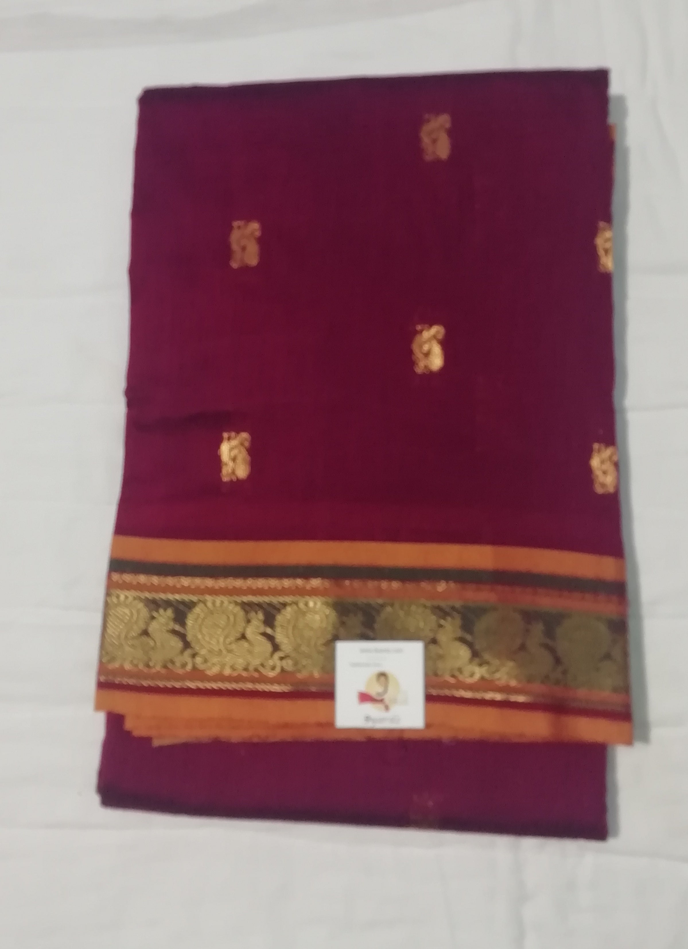 Semi silk cotton - Contrast