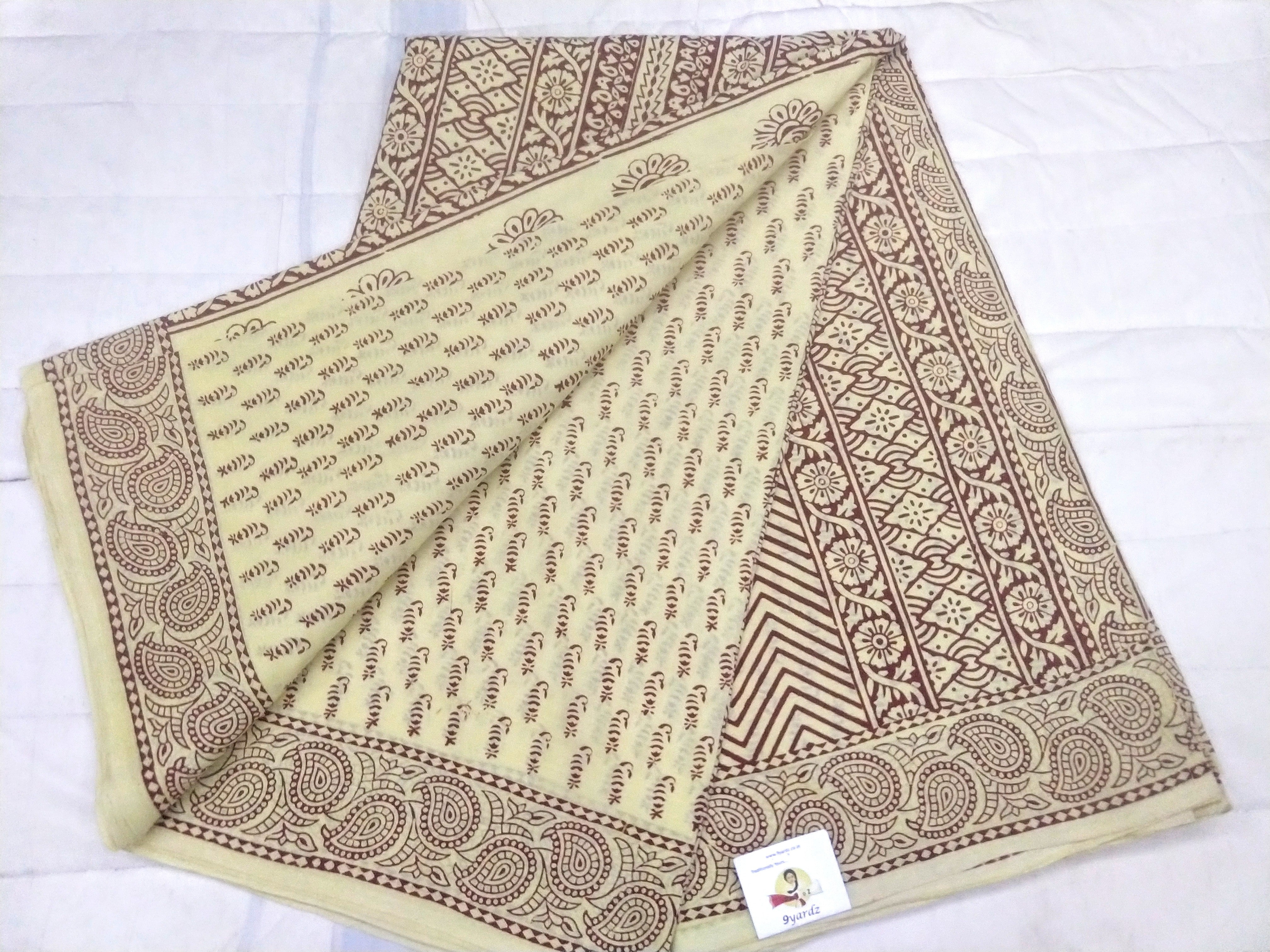 Baag printed soft cotton