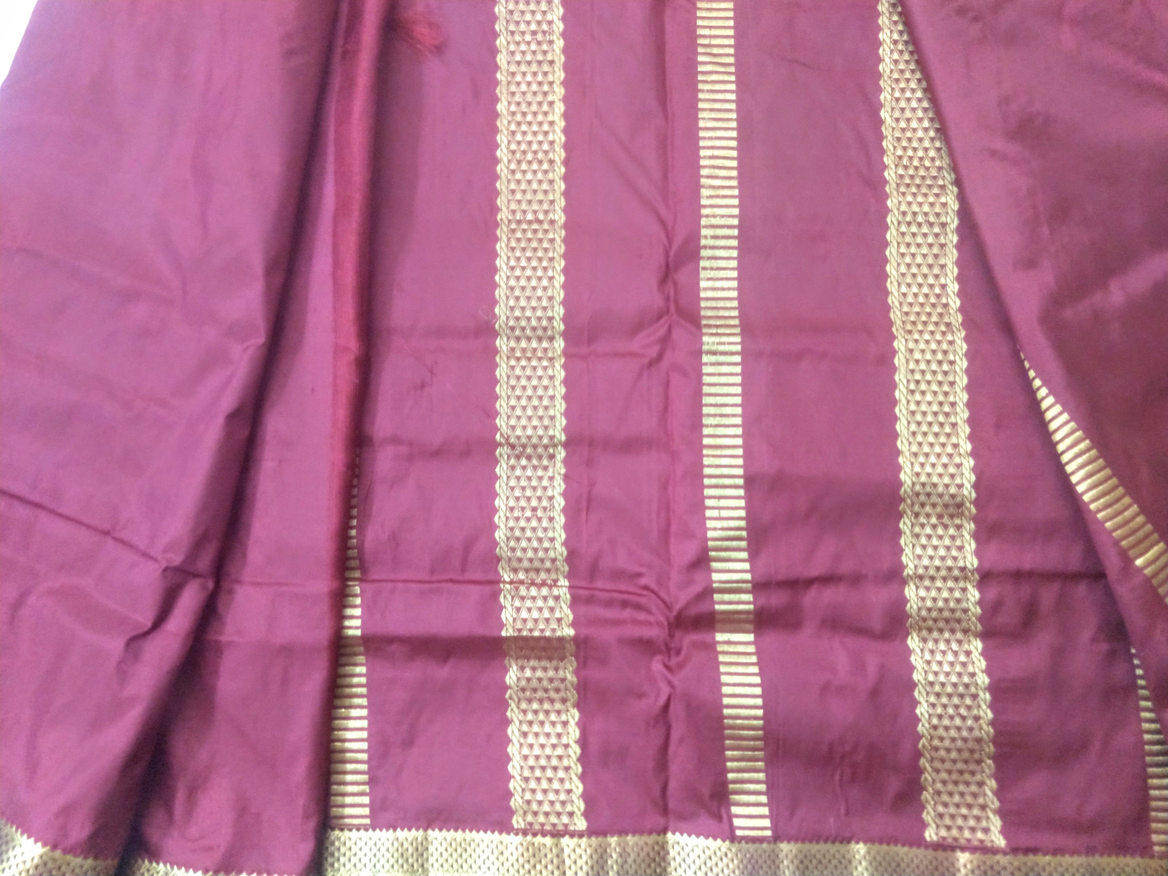 Pure silk 9.5 yards