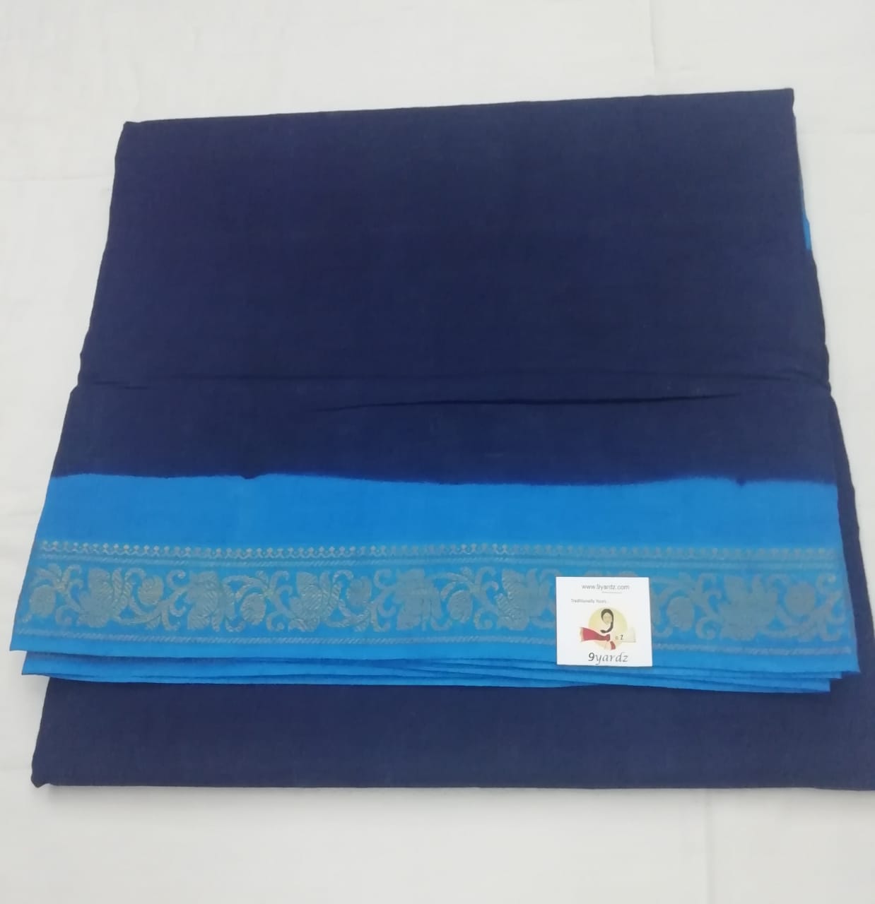 Plain Body Sungudi 10.5 yardz