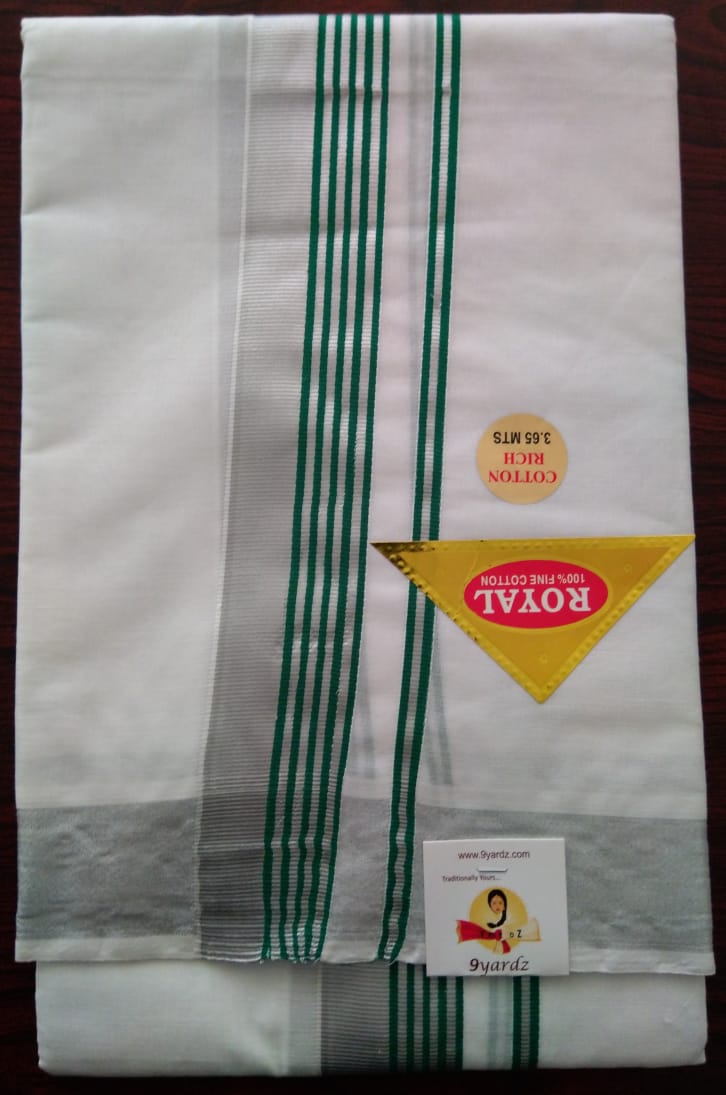 Bleached Dhothi / veshti