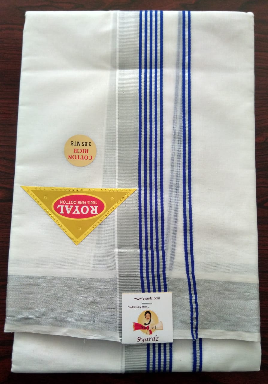 Bleached Dhothi / veshti