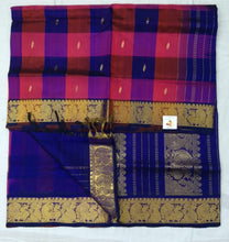 Load image into Gallery viewer, Pure Silk Cotton -checked with butta
