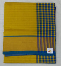 Load image into Gallery viewer, Pure silk cotton- checked pallu