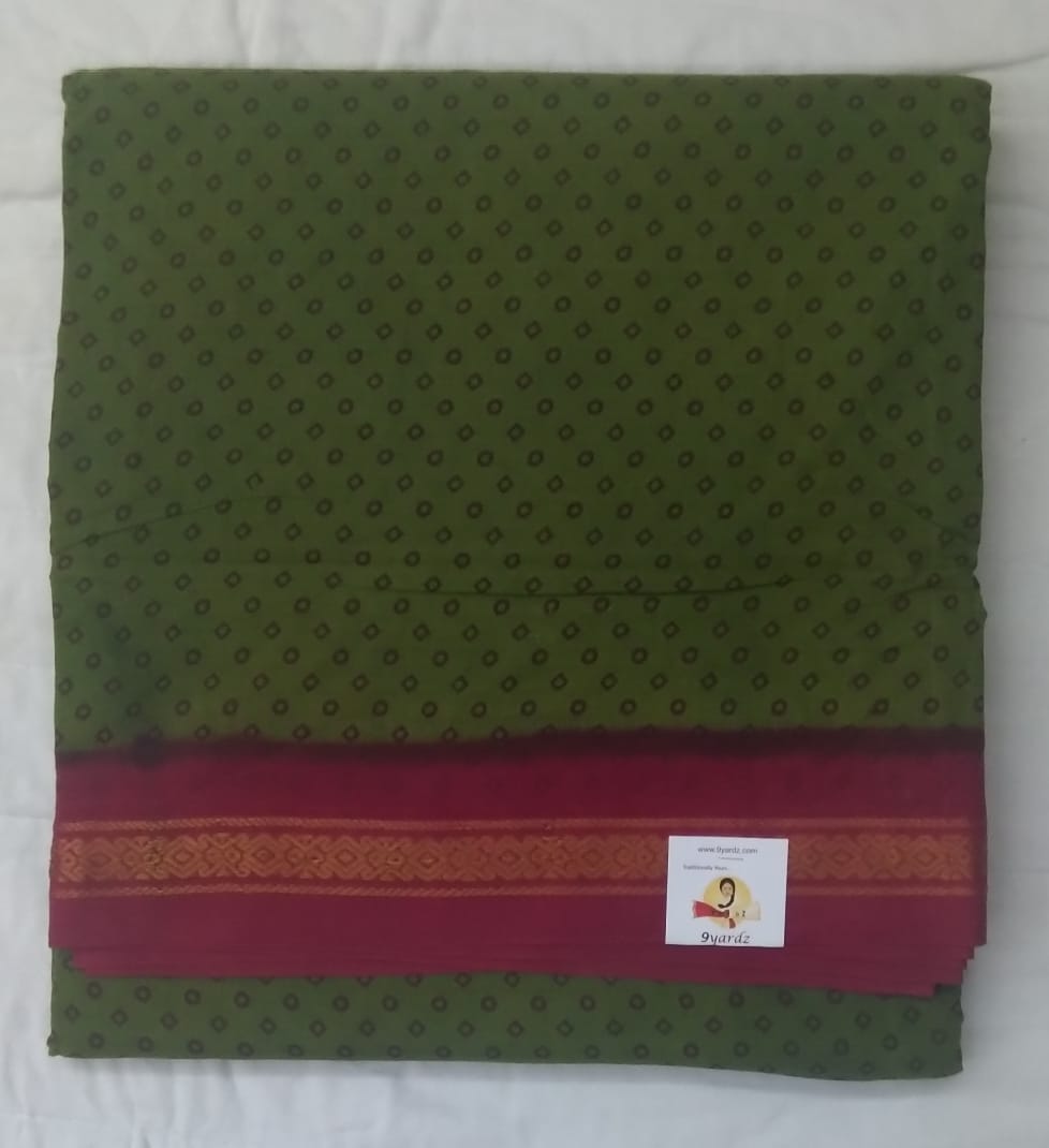 Sungudi cotton 12 yardz