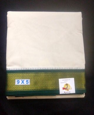 Pure cotton Muhurtham 11kann dhoti 9*5