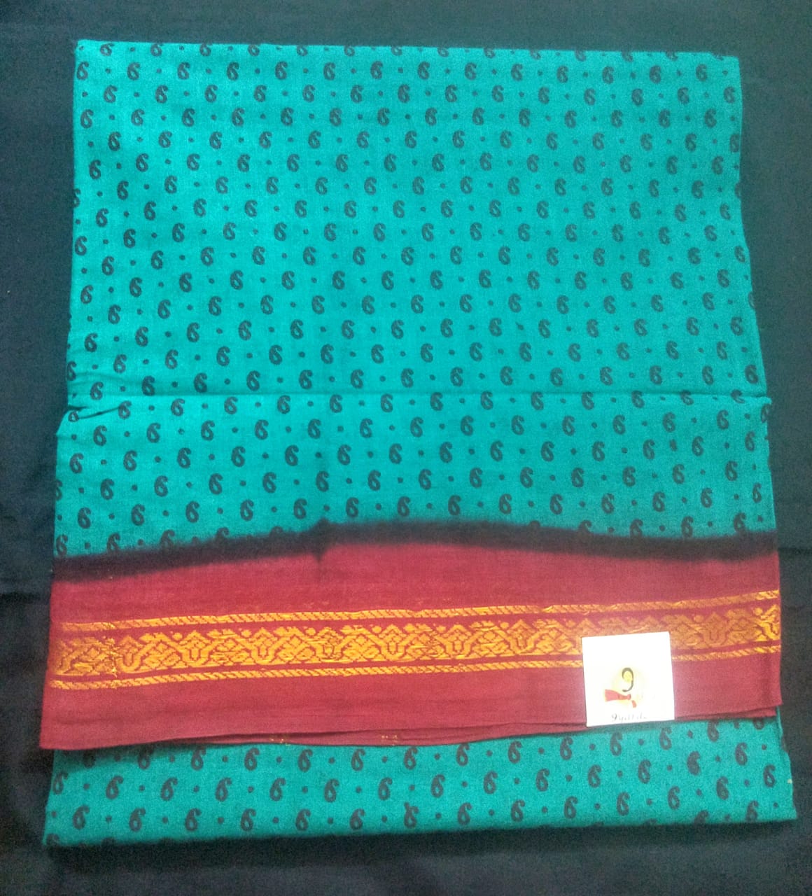 Sungudi cotton 9 yardz