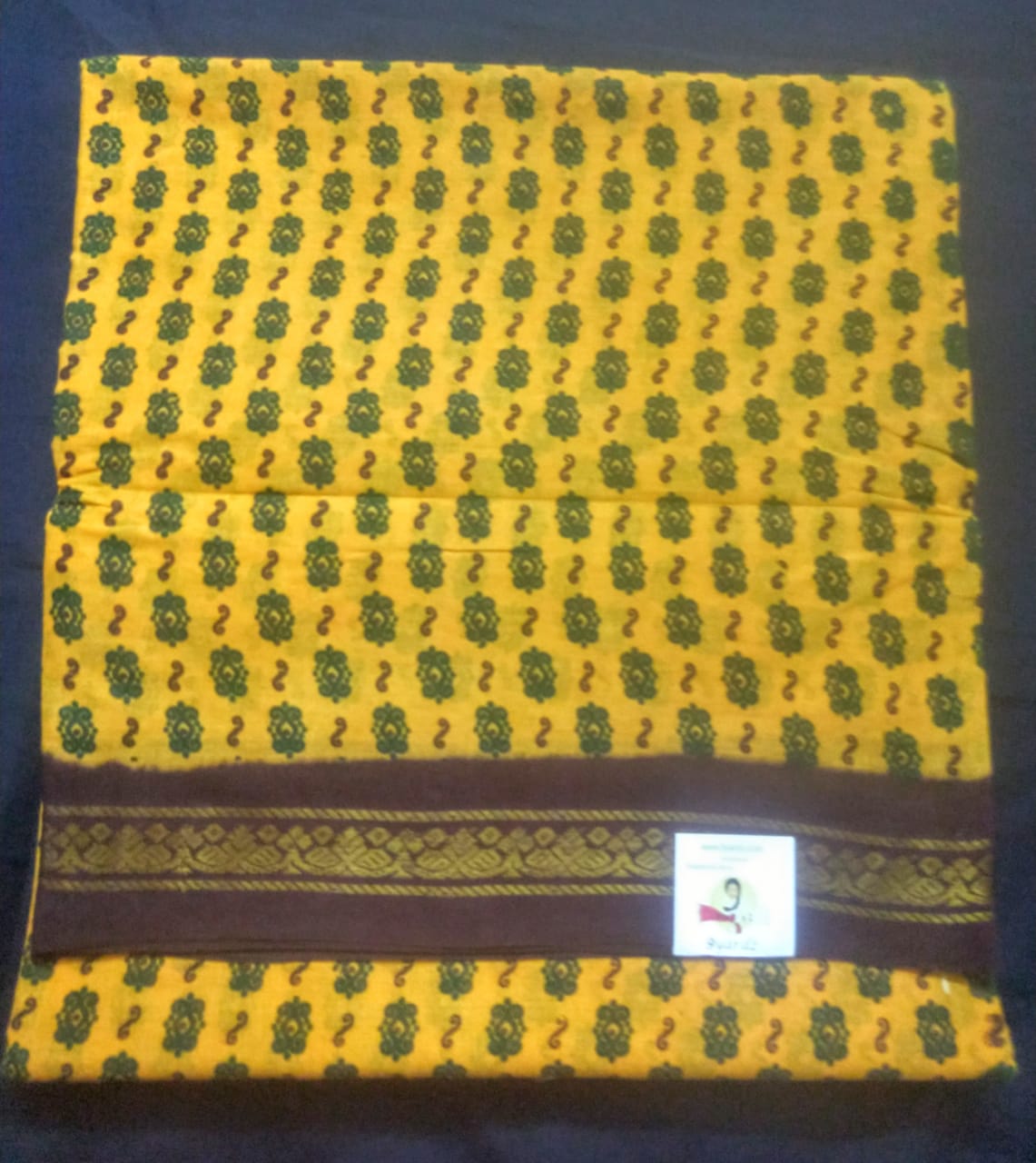 Sungudi cotton 9 yardz