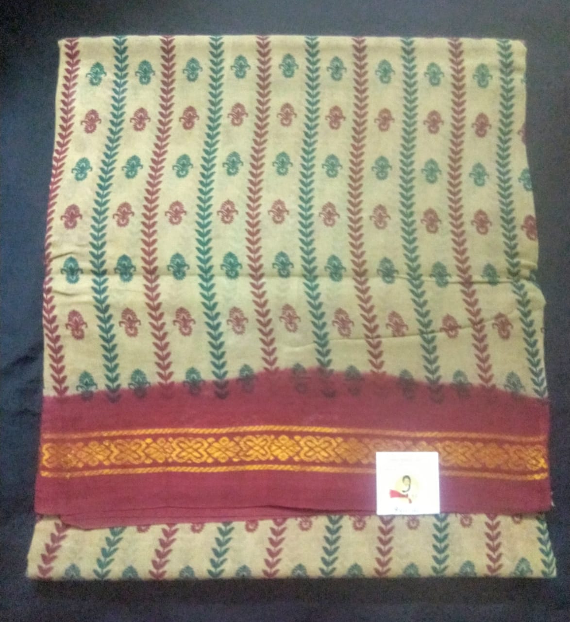 Sungudi cotton 9 yardz