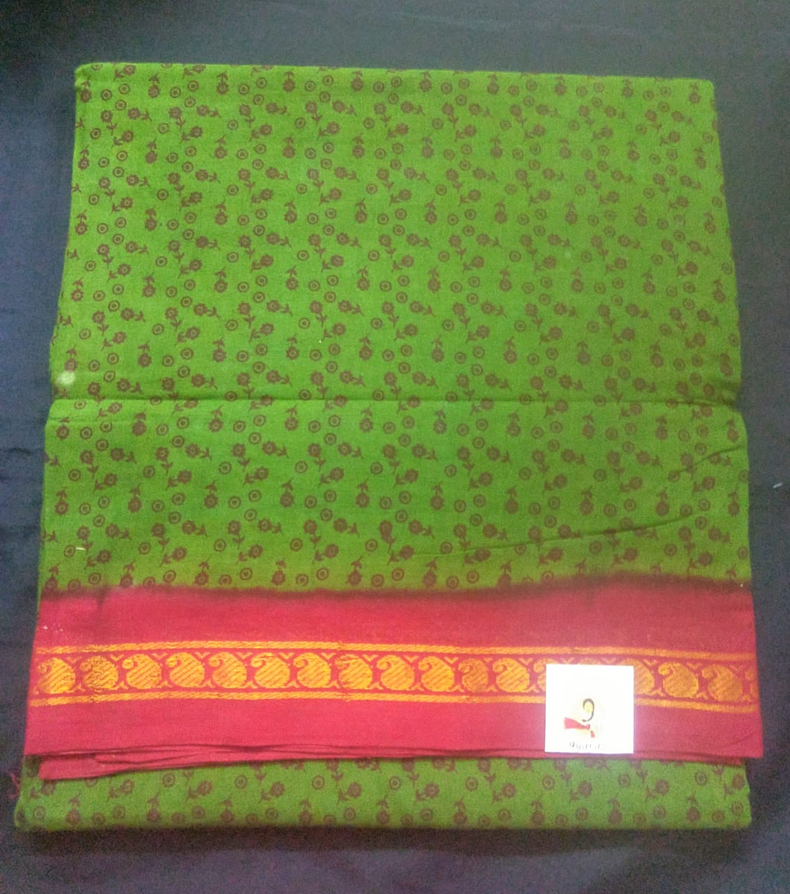 Sungudi cotton 9 yardz