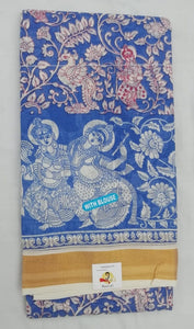 Cotton printed saree