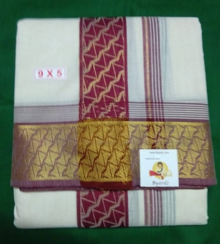 Cotton Dhothi 9*5