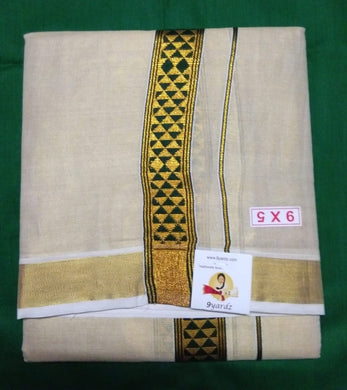 Cotton Tissue Dhothi 9*5