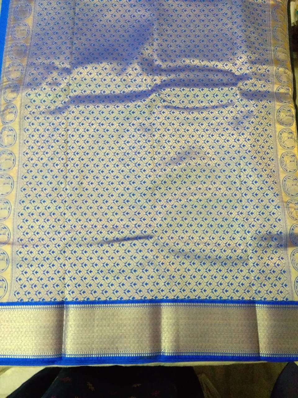 Tana karishma artificial soft silk- 6yardz