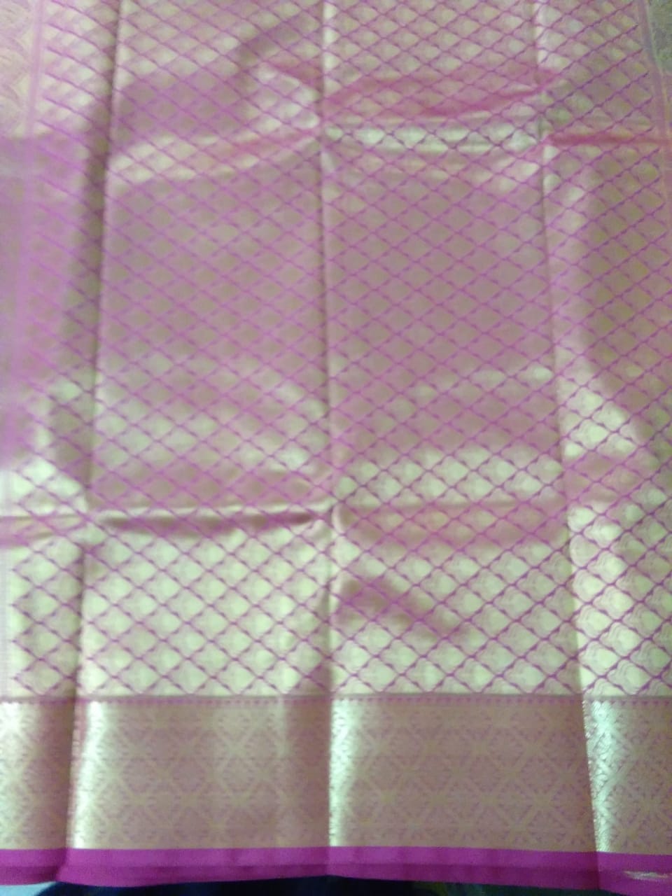 Tana karishma artificial soft silk- 6yardz