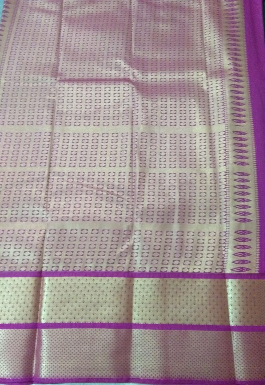 Tana karishma artificial soft silk- 6yardz
