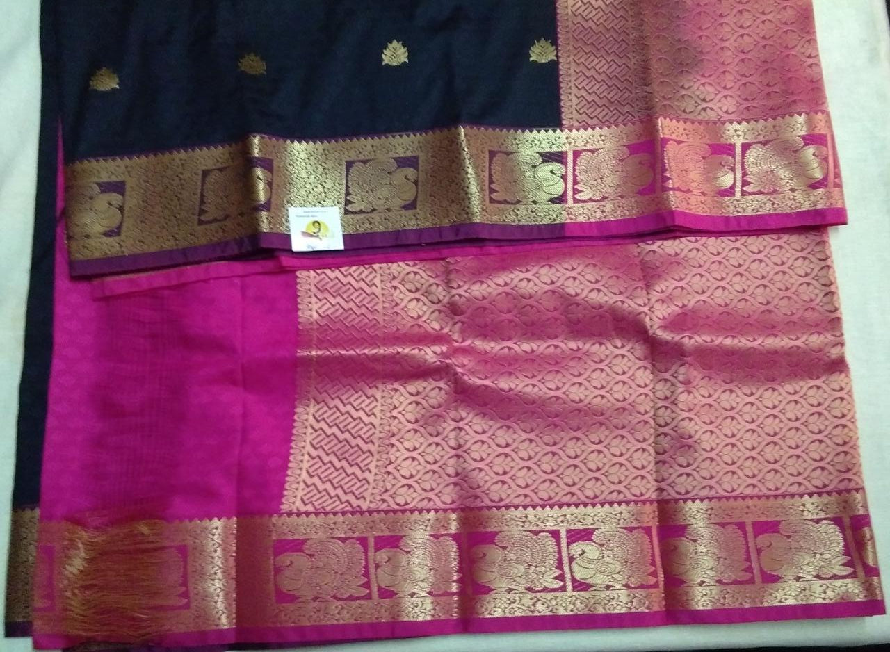 Tana karishma artificial soft silk- 6yardz