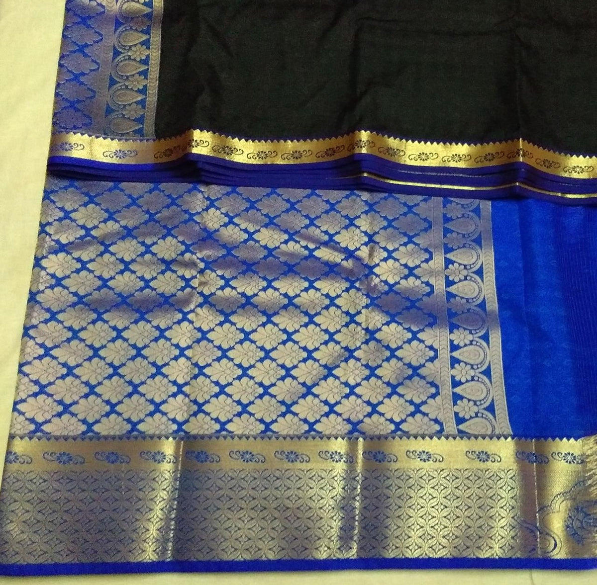 Tana karishma artificial soft silk- 6yardz