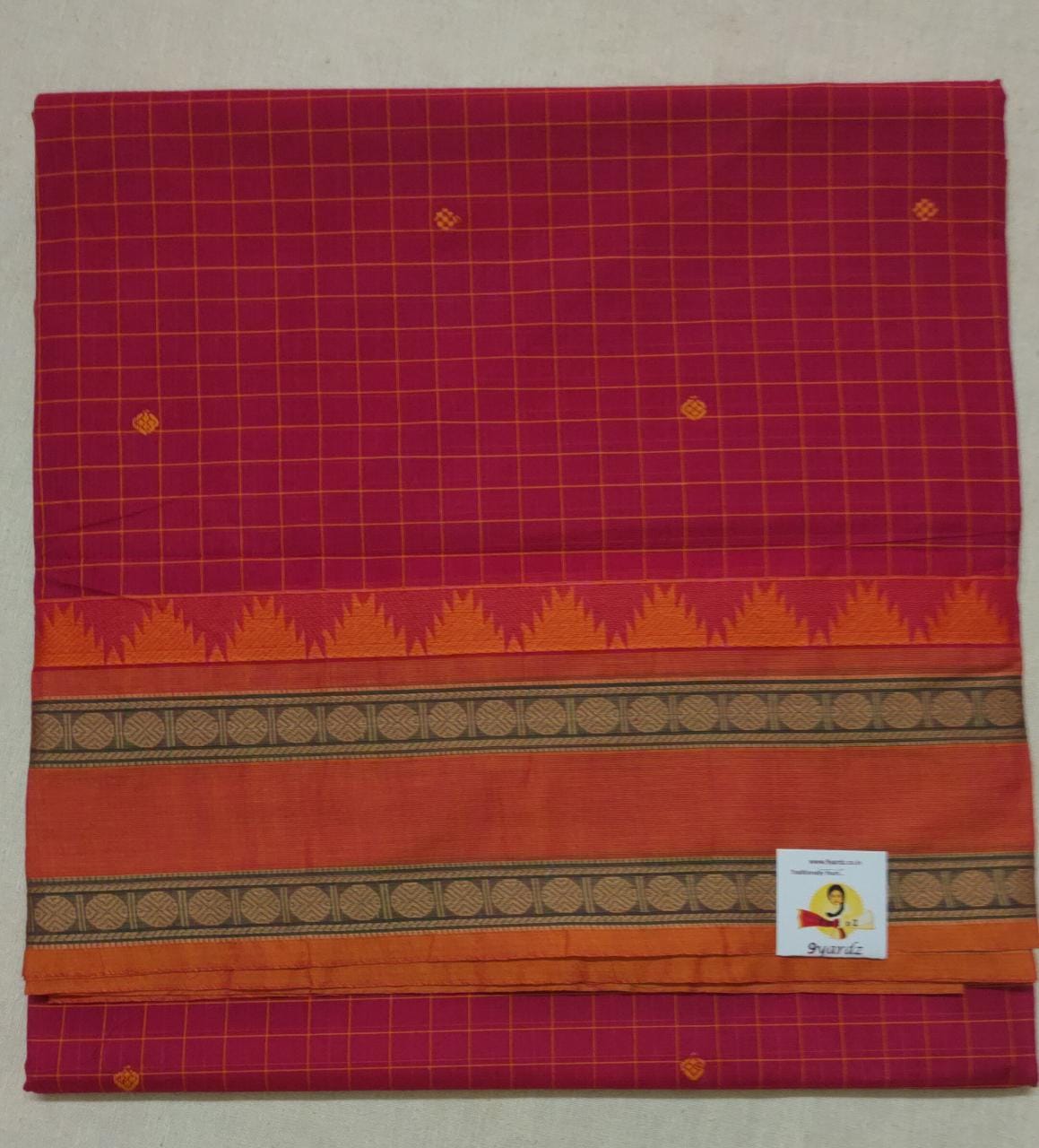 Chettinadu / Karaikudi cotton 10 yardz