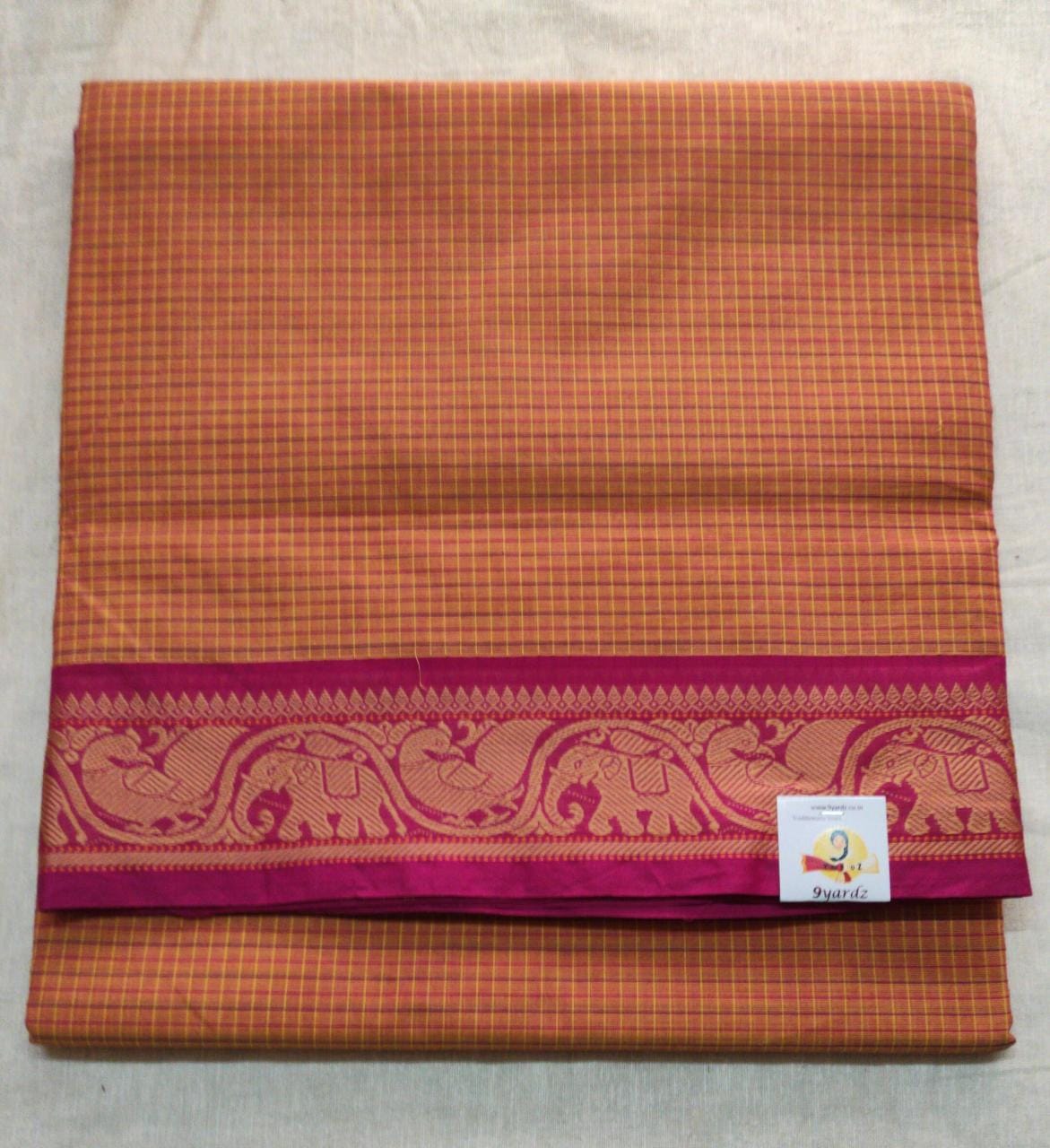 Chettinadu / Karaikudi cotton 10 yardz