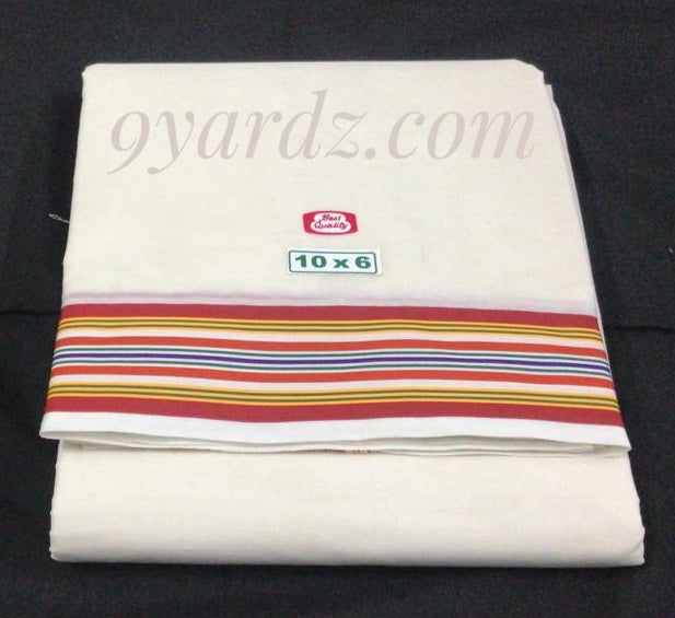 Super fine Cotton  Dhothi 10*6