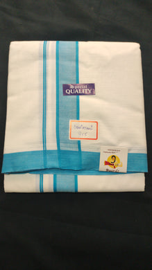 Soft Cotton bleached dhothi 9*5