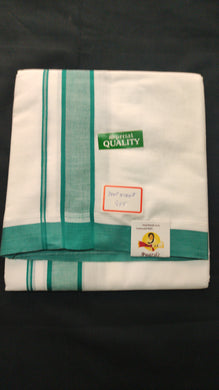 Soft Cotton bleached dhothi 9*5