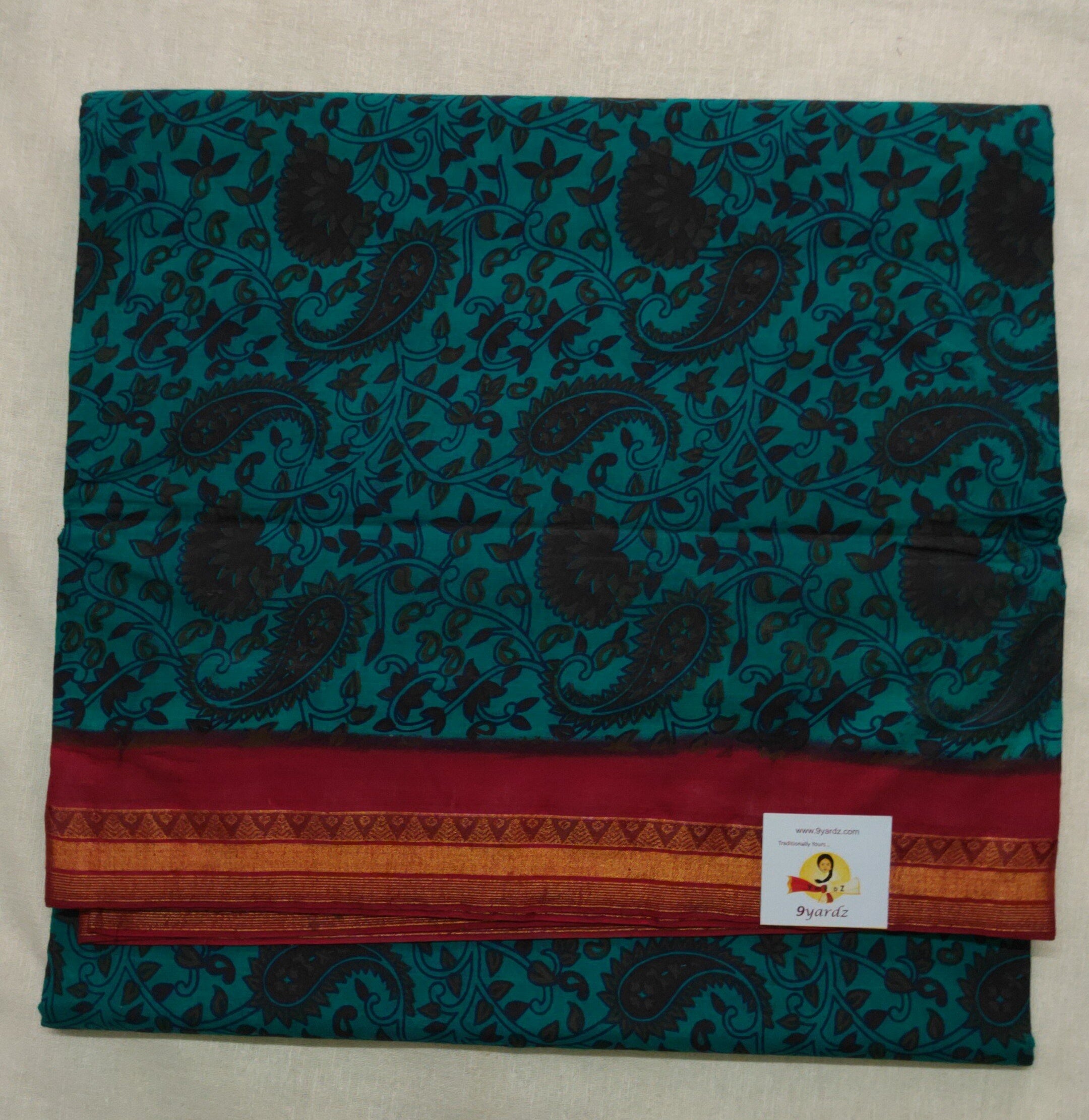Colour Kalamkari Design- 10.5 yards