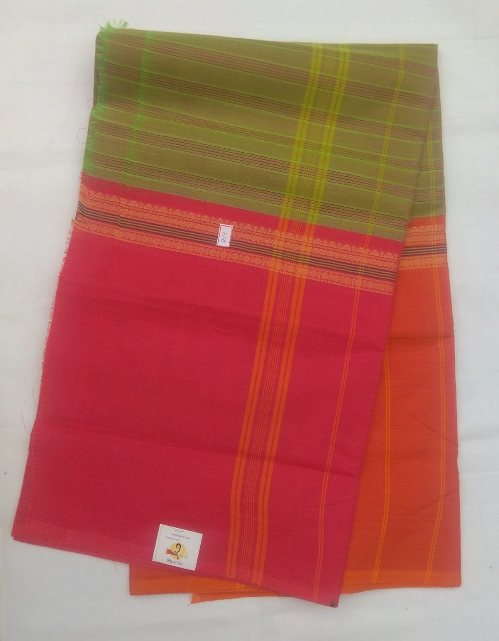 Chettinadu/ Karaikudi cotton 6 yards