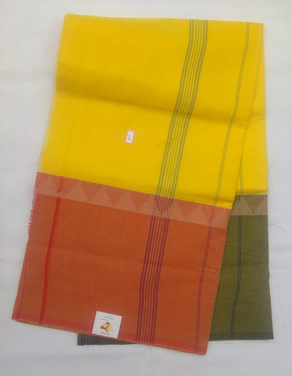 Chettinadu/ Karaikudi cotton 6 yards