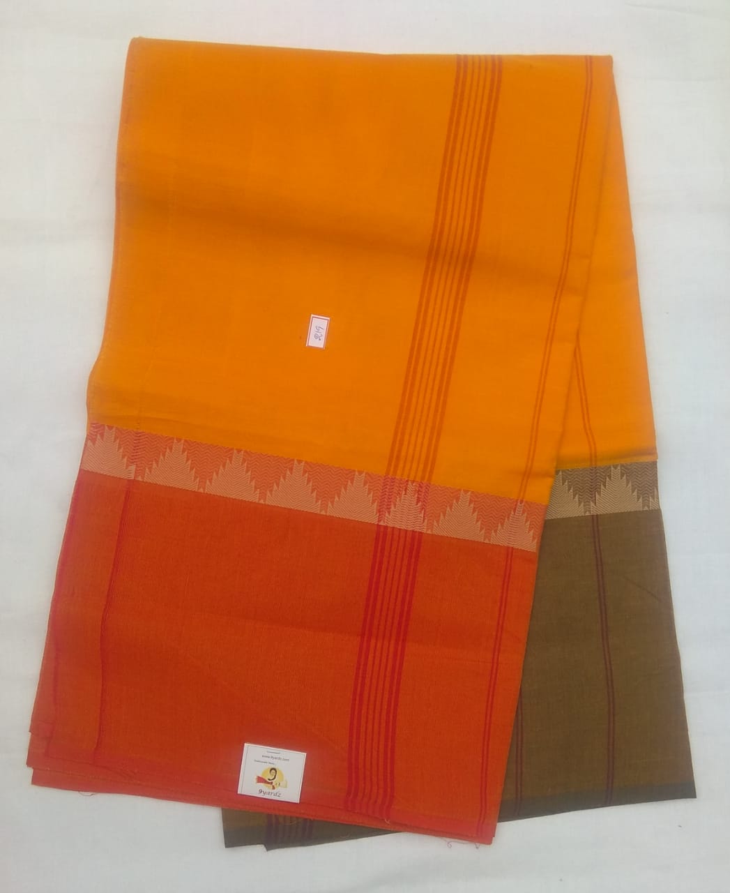Chettinadu/ Karaikudi cotton 6 yards