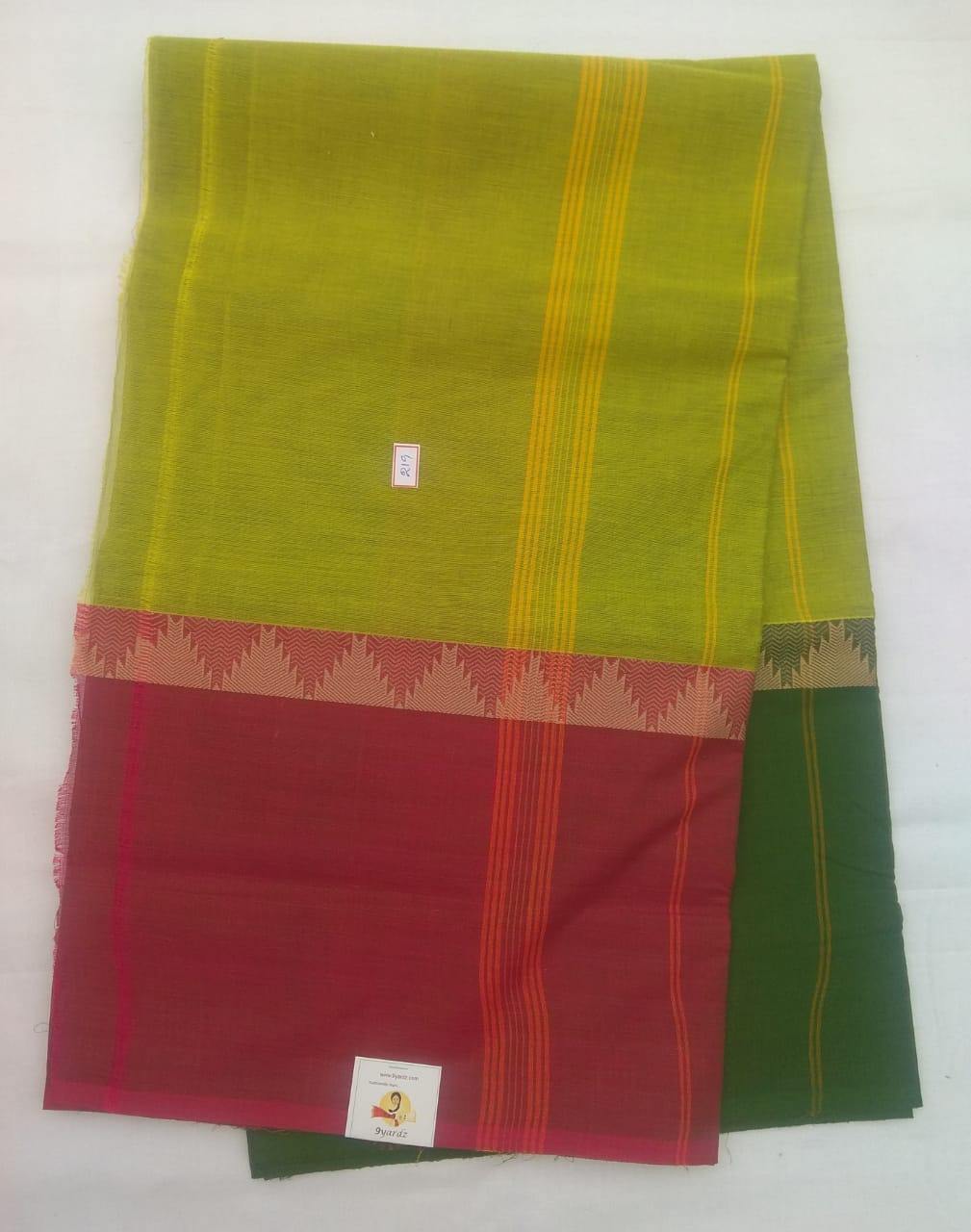 Chettinadu/ Karaikudi cotton 6 yards