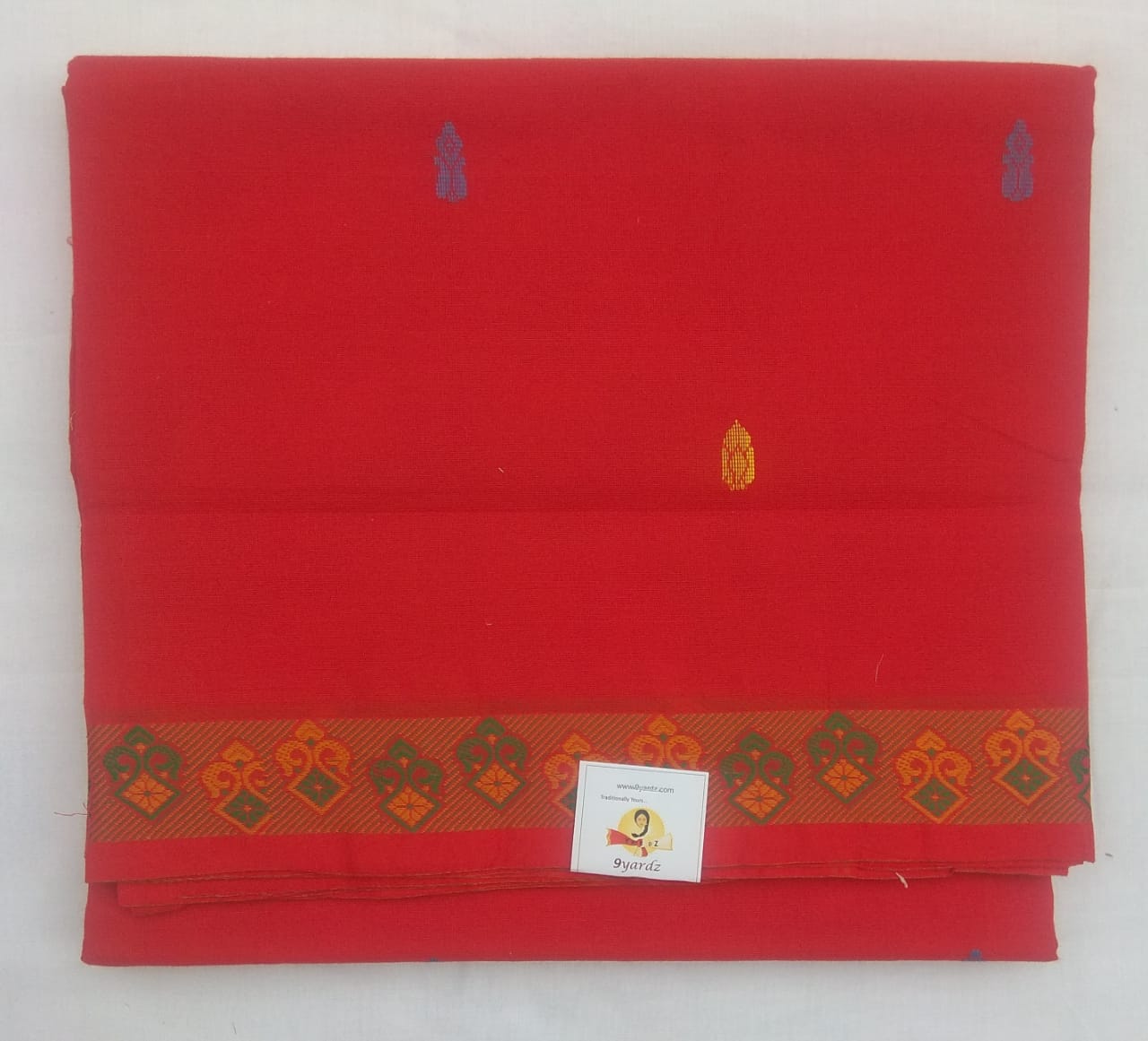 Chettinadu/ Karaikudi cotton 6 yards