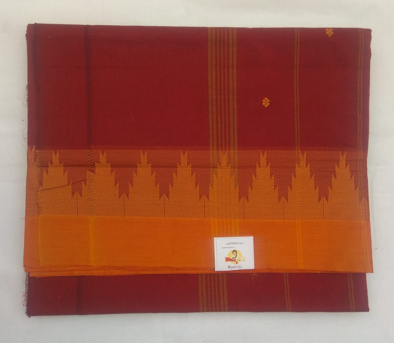 Chettinadu/ Karaikudi cotton 6 yards