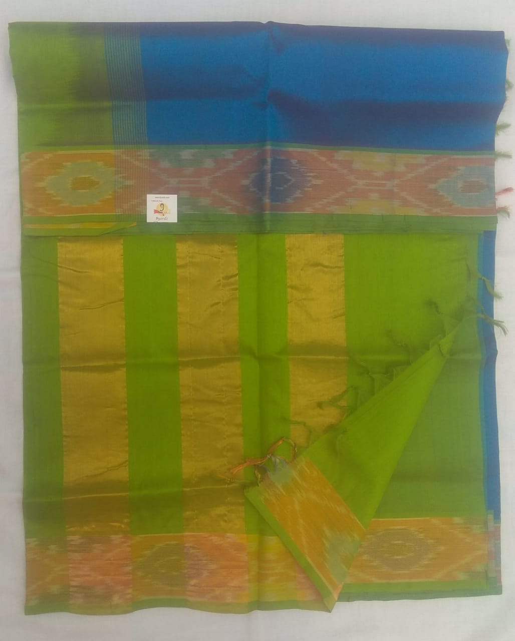 Pochampalli border- Andhra Silk Cotton 6 yards