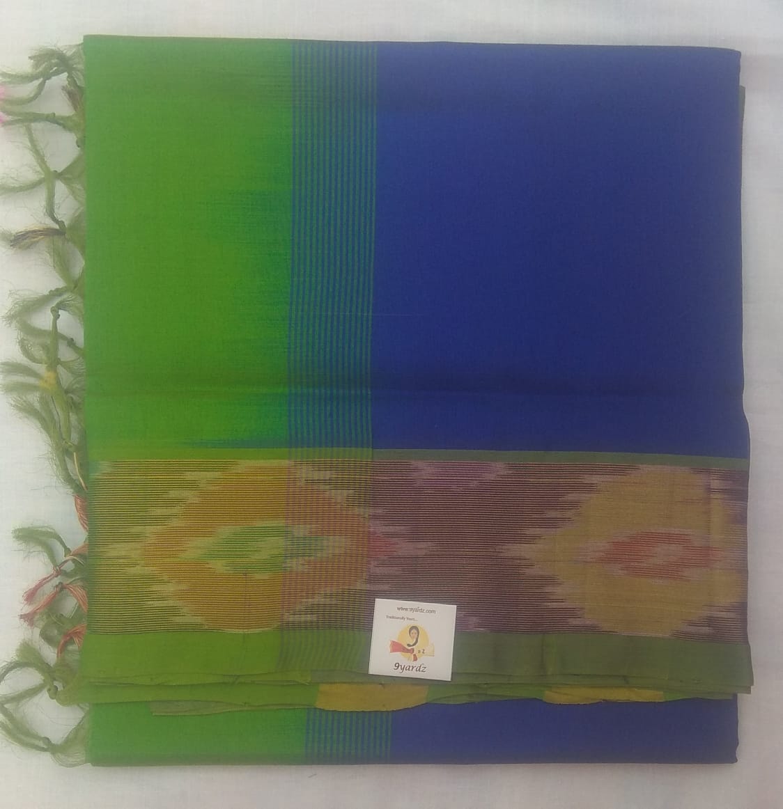 Pochampalli border- Andhra Silk Cotton 6 yards