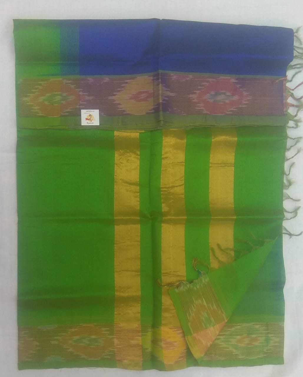 Pochampalli border- Andhra Silk Cotton 6 yards