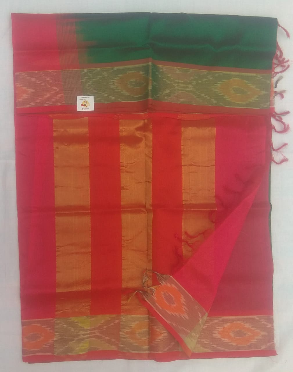 Pochampalli border- Andhra Silk Cotton 6 yards