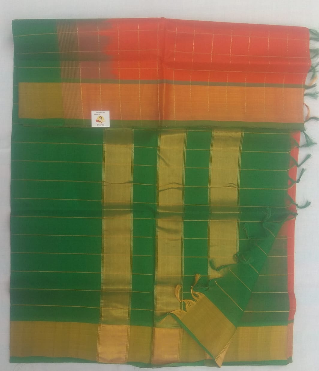 Jari kattam (body)- Andhra Silk Cotton 6 yards