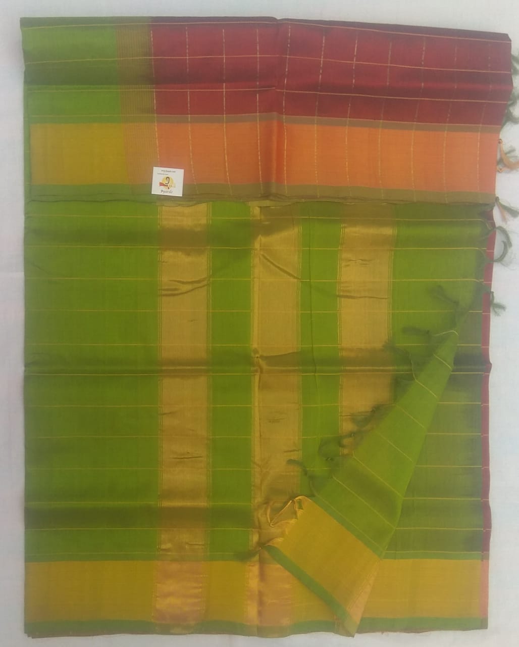 Jari kattam (body)- Andhra Silk Cotton 6 yards