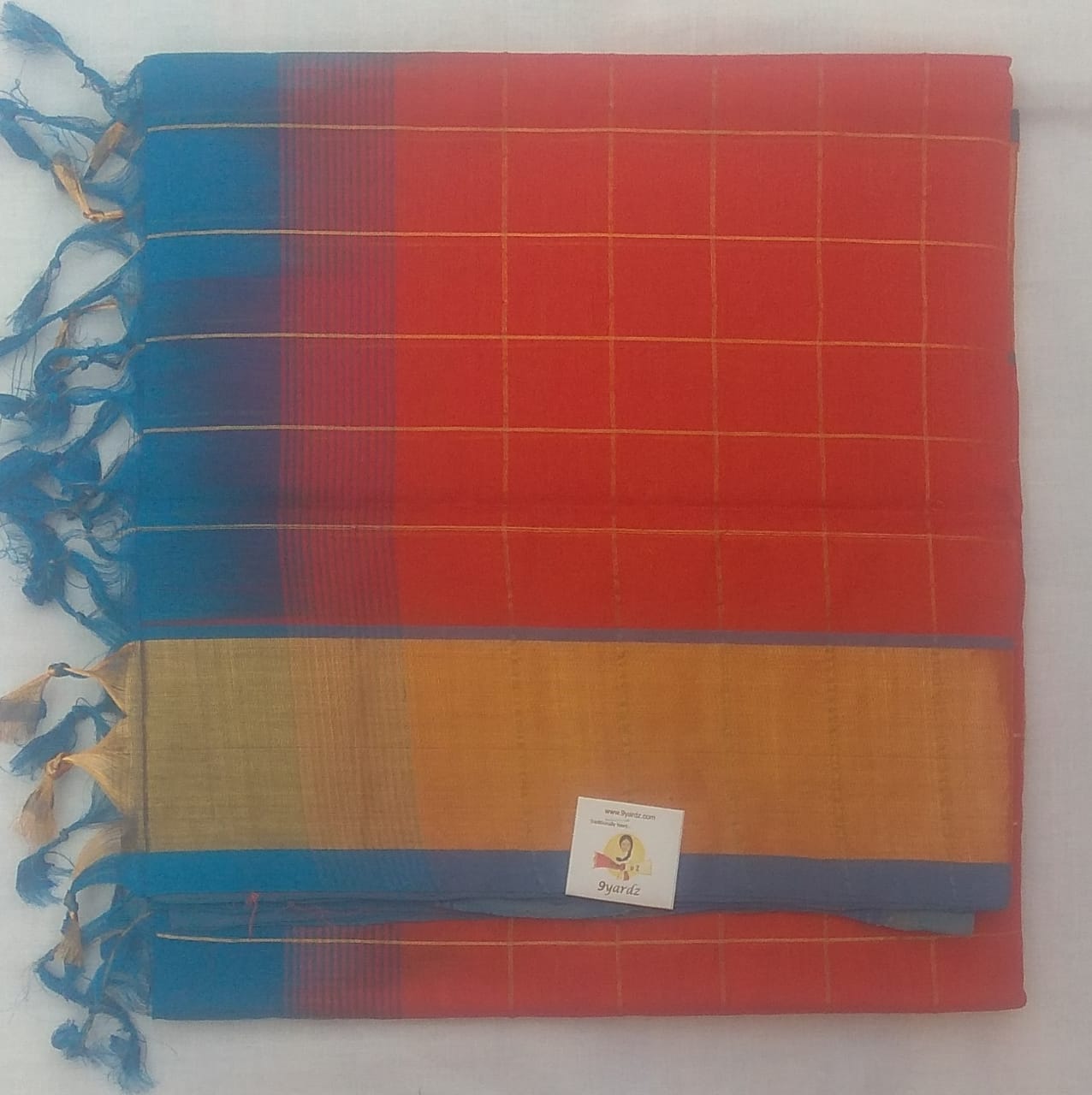 Jari kattam (body)- Andhra Silk Cotton 6 yards