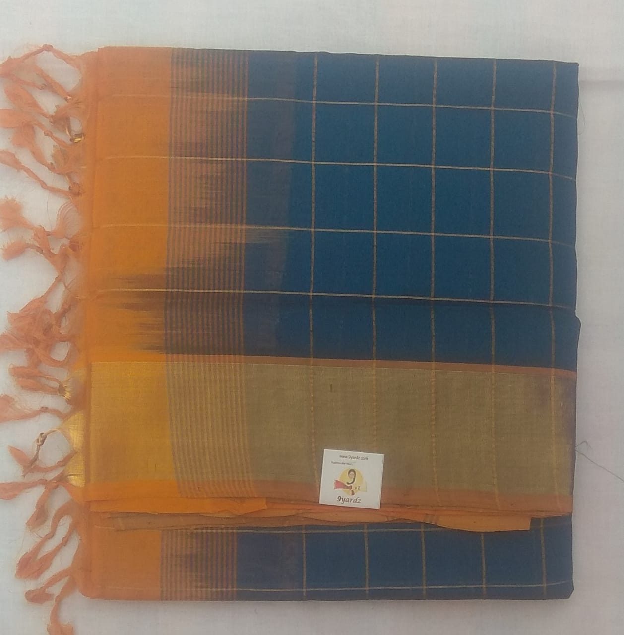 Jari kattam (body)- Andhra Silk Cotton 6 yards
