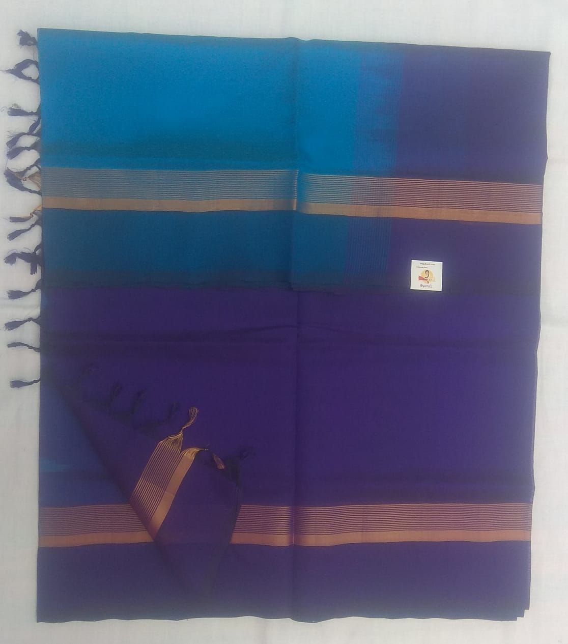 Guddanj border- Andhra Silk Cotton 6 yards