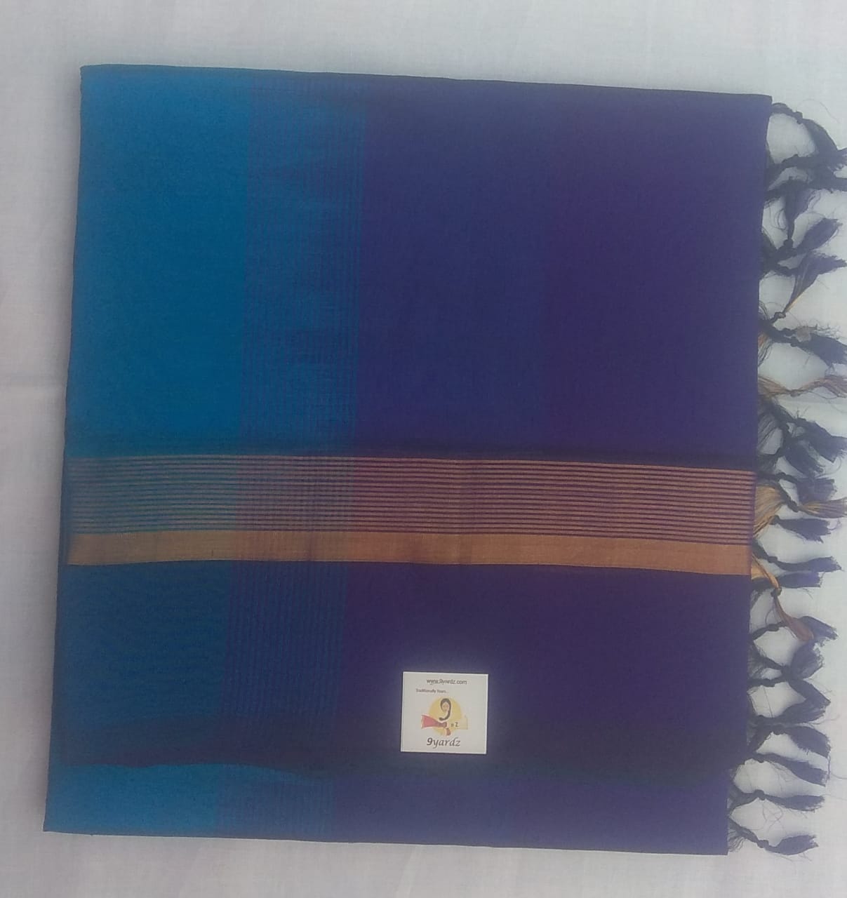 Guddanj border- Andhra Silk Cotton 6 yards