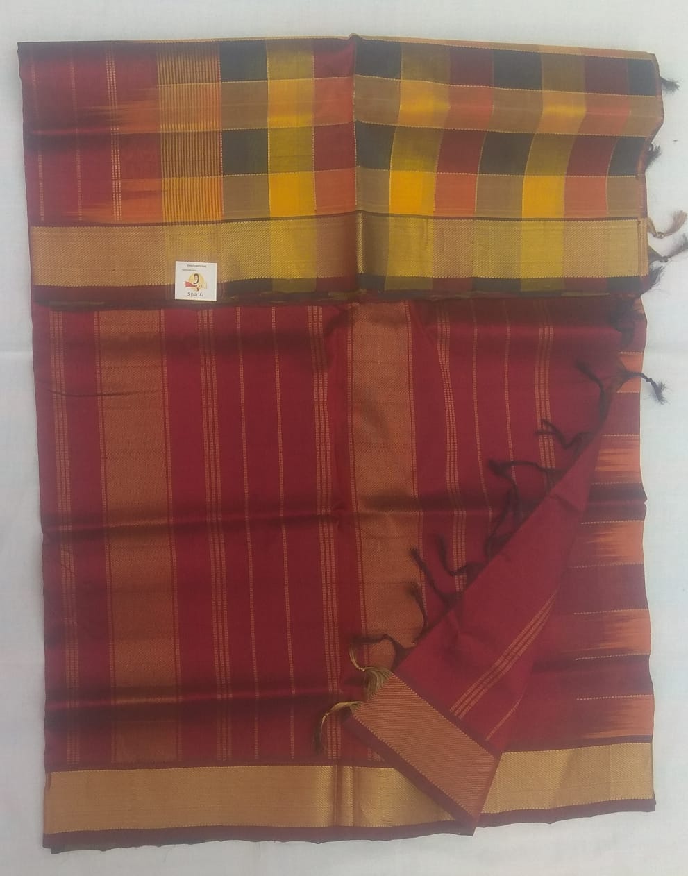 Paalum pazhamum kattam- Andhra Silk Cotton 6 yards